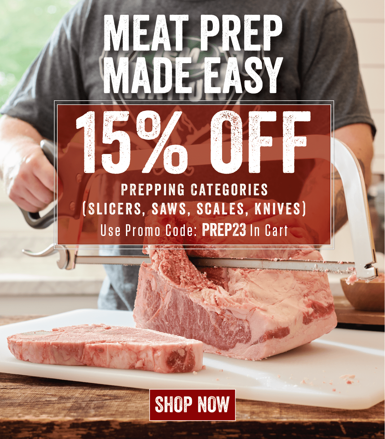 Meat Prep Made Easy! LEM Products